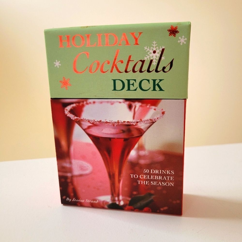2/$20 50 Holiday Cocktails Recipe Deck